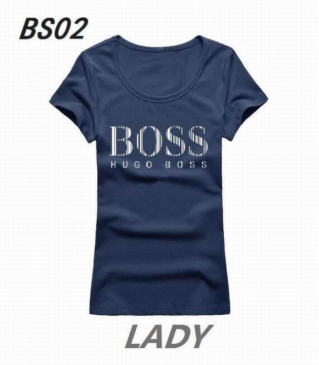 BOSS short round collar T woman S-XL-103